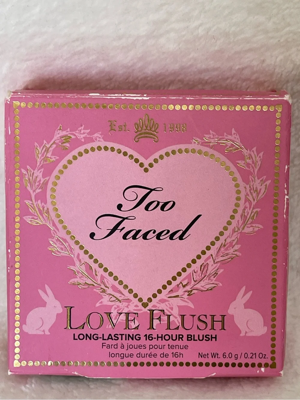 Too Faced Love Flush Long Lasting Blush Justify My Love New